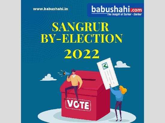 45.30% polling in Sangrur , highest percentage in Dhuri 