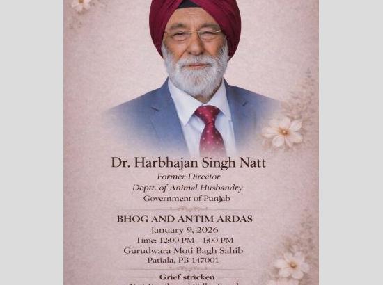 Capt Amarinder’s Political Secretary Major Amardeep Singh bereaved, father passes away, 