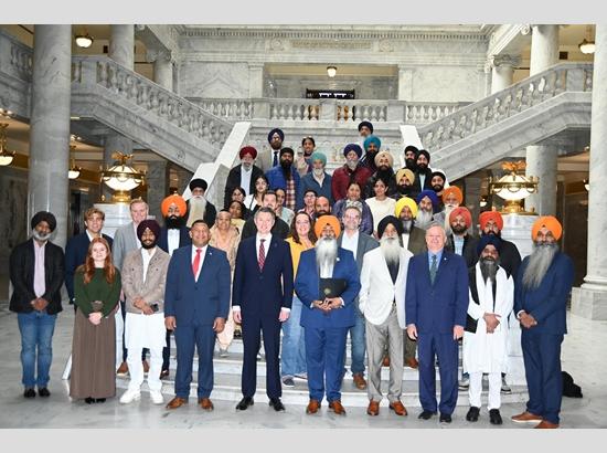 Utah State honors 350th Martyrdom anniversary of Sri Guru Tegh Bahadur, recognizes him as defender of religious freedom