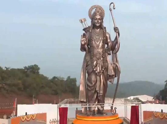 PM Modi unveils 77-foot Lord Ram bronze statue in Canacona, Goa