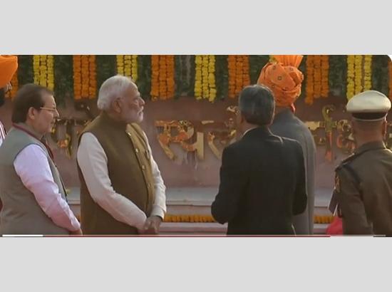 PM Modi inaugurates 'Panchjanya', takes immersive tour of Mahabharata Anubhav Kendra in Kurukshetra