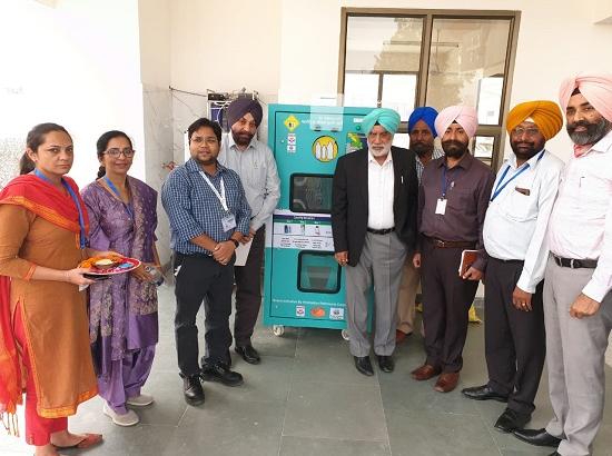 PPCB installs two plastic shredding machines to make Sultanpur plastic free zone
