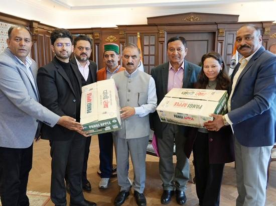Himachal CM Sukhu launches ‘Pangi Apple’ brand to promote natural farming