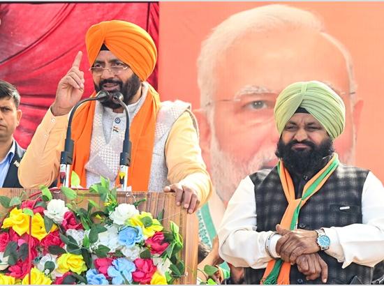 Haryana CM Nayab Saini in Patiala, says BJP Govt will speed up Punjab’s development; Watch Video 