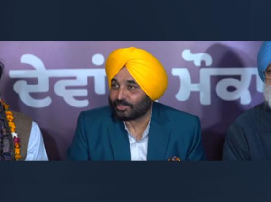 People fed up with Congress, says Bhagwant Mann