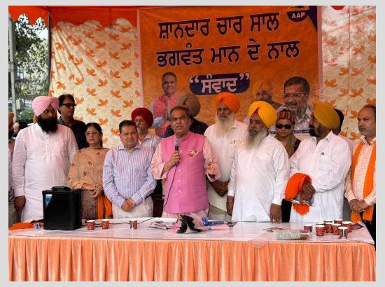 Punjab marching towards No. 1 state of India- Cabinet Minister Sanjeev Arora

