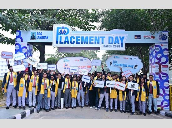 CGC Landran celebrates Placement Day 2026