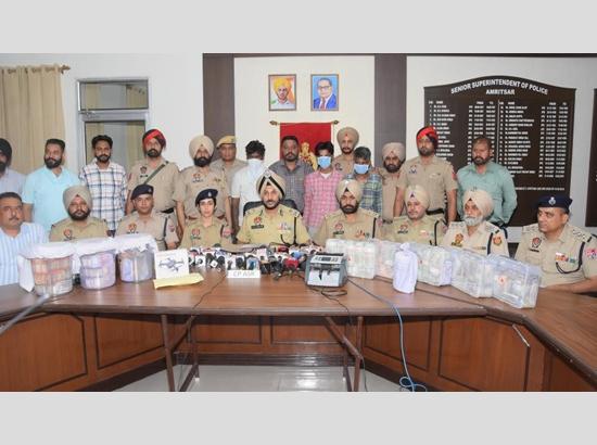 Three held with 1.01 kg heroin, Rs 45.19 lakh drug money in Amritsar