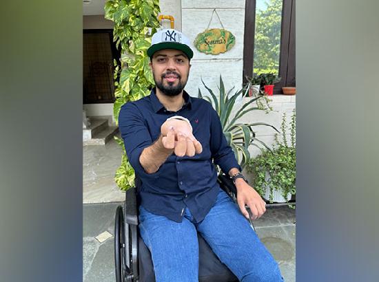 Paralympic medallist Pranav Soorma casts vote in Haryana Assembly Polls