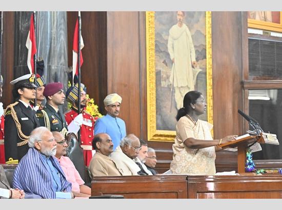 President Droupadi Murmu releases Constitution in 9 languages on 75th Constitution Day