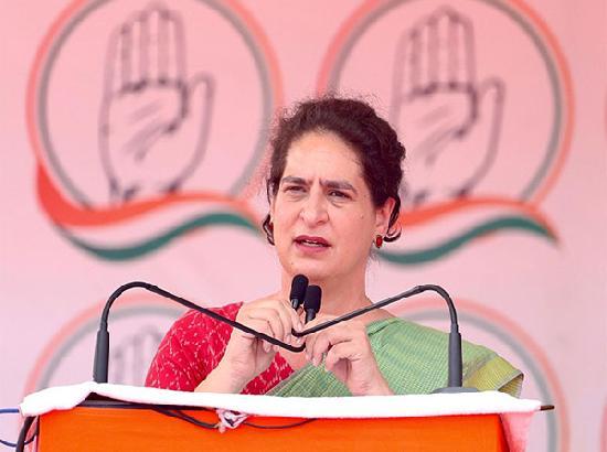 Vote in large numbers to defeat injustice: Congress' Priyanka Gandhi Vadra urges people of Haryana
