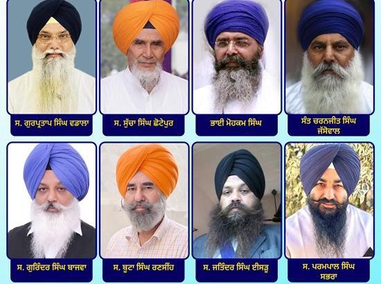 SAD (Punar-Surjit) forms 8-member committee to pursue Panthic unity