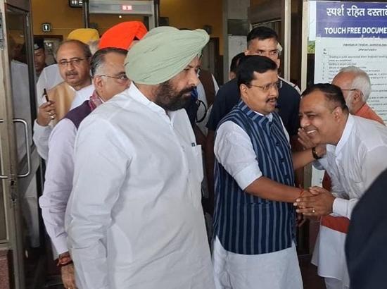 Breaking: Nitin Nabin arrives in Punjab