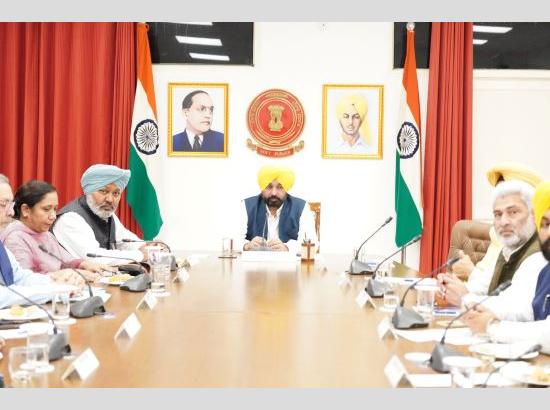 Punjab Cabinet meeting today March 29