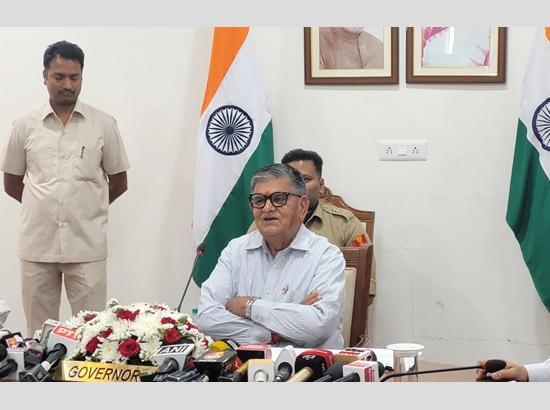 Governor Kataria sets Sept 30 deadline to eliminate illicit drug trade in Chandigarh, warns SHOs of action