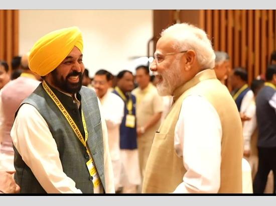 Stop Injustice with Punjab: CM Mann at NITI Aayog Meet