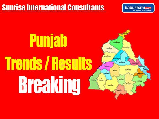 LIVE UPDATES: Punjab Polls : See trends (at 8.16 AM)