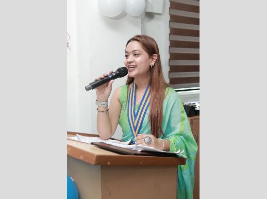 Purandhi Gupta becomes the first woman from Himachal Pradesh to lead District Rotaract as DRR