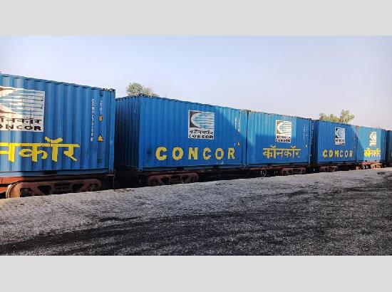 Ferozepur Railway Division loads 194 container rakes in April-May, records 3.7% growth