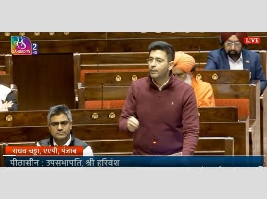 MP Raghav Chadha in Parliament says farmers are not responsible for pollution, also shares solution; Watch Video