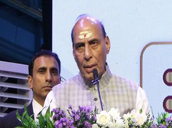 Rajnath Singh performs Bhoomi Pujan for 10,000-ton Aluminium Extrusion Press in Nagpur