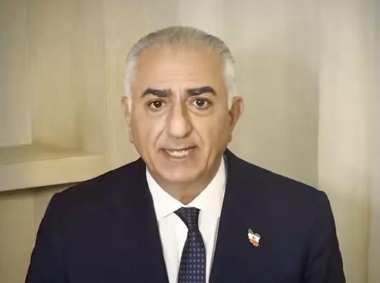 Exiled Crown Prince Reza Pahlavi tells Iranian protestors, 