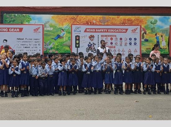 Honda Motorcycle & Scooter India conducts Road Safety Awareness Campaign in Chandigarh