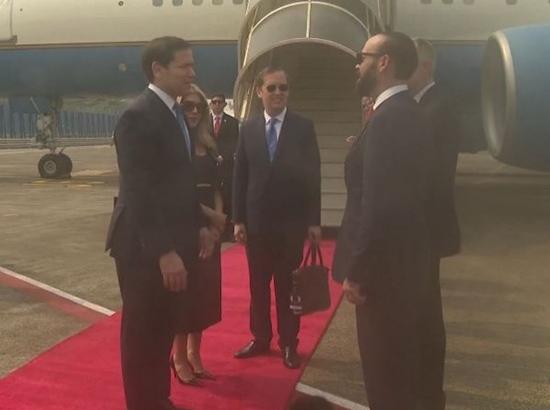 US Secretary of State Rubio arrives in Mumbai for talks with Jaishankar amid push for India-US trade deal
