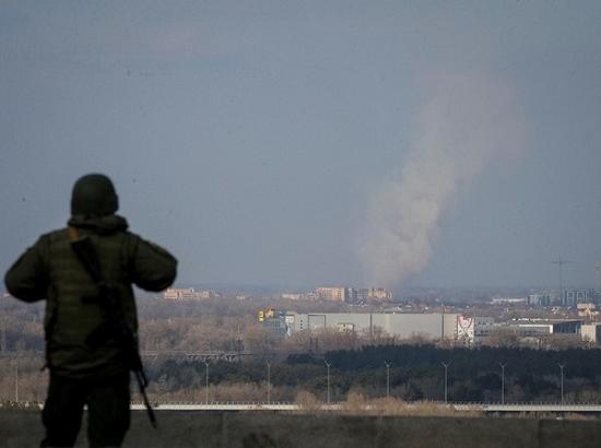 Russian forces destroy Ukrainian ammunition plant near Kiyv