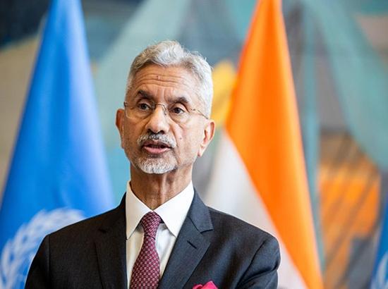 Jaishankar asserts India's 