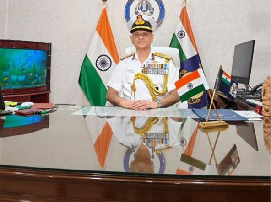 S Paramesh assumes charge as new Indian Coast Guard chief