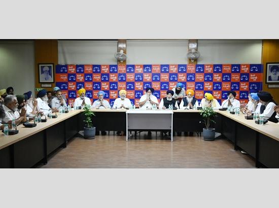 SAD Working Committee demands CM Mann’s resignation, accuses him of challenging authority of Sri Akal Takht Sahib