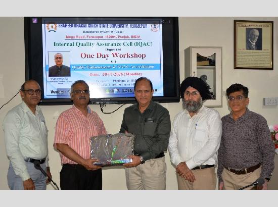 SBSSU Holds One-Day Workshop, Charts roadmap for academic Excellence and NAAC reforms