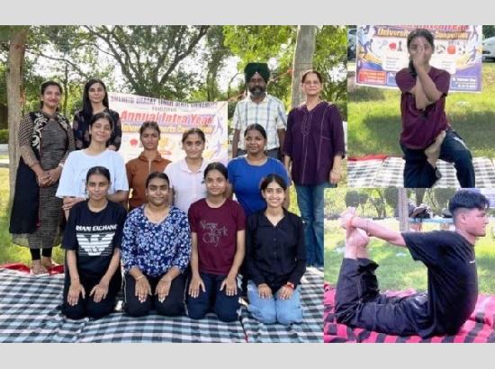 SBSSU kicks off annual sports competition with Yoga Events