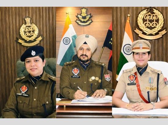 Three SSPs in Punjab get new postings