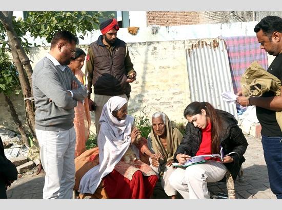 104-year-old woman cast her vote using postal in village Nurpur 