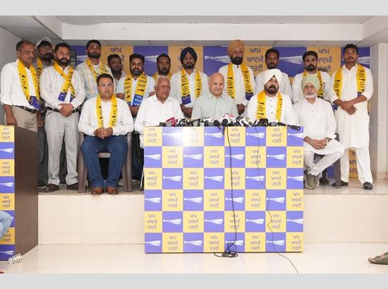 Major setback for Congress in Sangrur as senior leaders, workers join AAP
