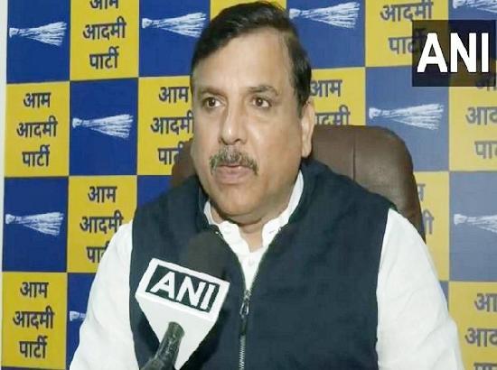 AAP's Sanjay Singh slams LPG price hike, accuses Centre of fuelling inflation

