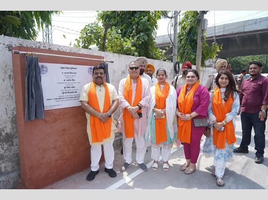 MP Sanjeev Arora inaugurates road projects worth Rs.6 crore in Ludhiana's West constituency