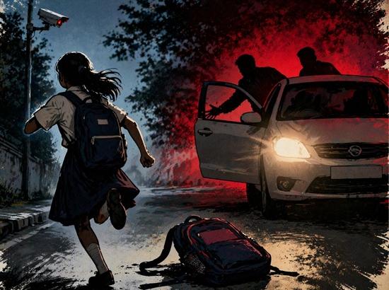 Daylight kidnapping attempt on schoolgirl sparks panic