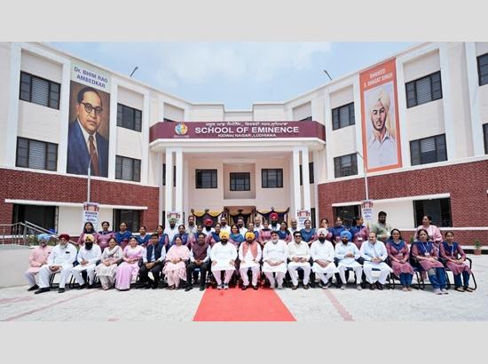 CM Mann inaugurates two Schools of Eminence in Ludhiana