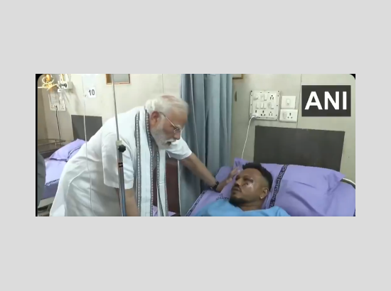 AI-171 plane crash: PM Modi meets with injured admitted at Ahmedabad Civil Hospital
