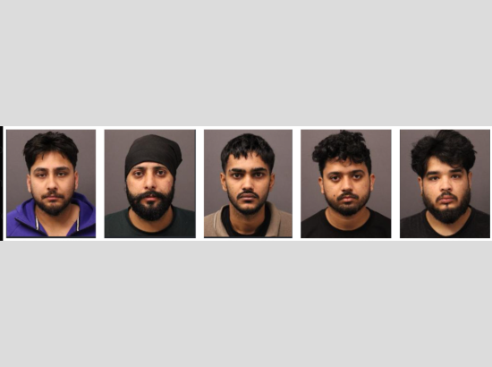 Canada: Five Punjabis arrested in Cargo Theft investigation, $2 Million Stolen Cannabis recovered