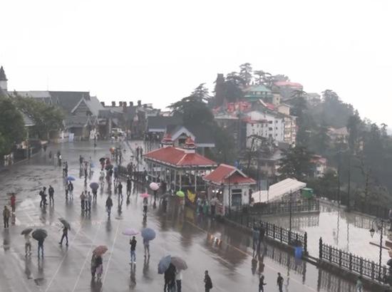 Heavy rain refreshes Shimla as monsoon nears Himachal; tourists delighted by pleasant weather