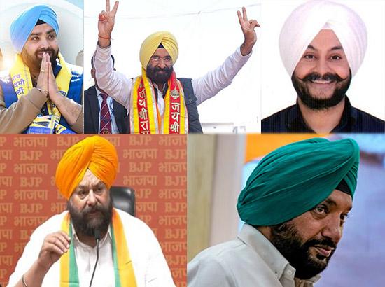 Five Sikh candidates emerge victories in Delhi polls