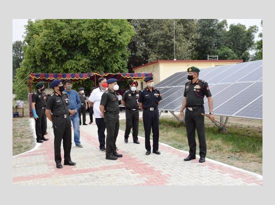 Army sets up Solar Power Plant at Jalandhar