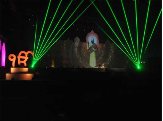 Spectacular Grand Multimedia Light & Sound show gets rousing response 
