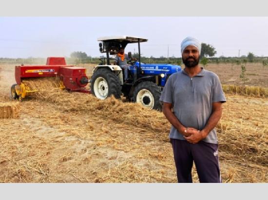 Motivated by Agri Dept, State Awardee farmer Gurpreet Singh manages crop residue in-situ for 6 Years
