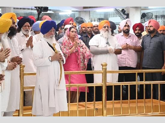Sukhbir Singh Badal Makes First Public Appearance After Nanded Assassination Bid