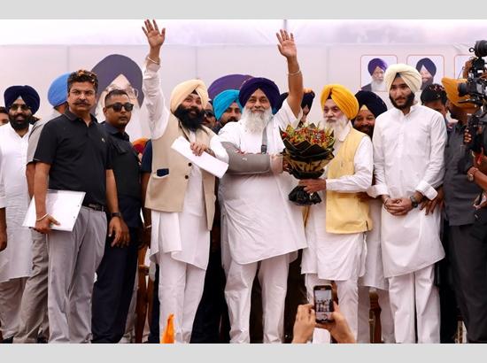 Sukhbir Badal blames AAP for LPU violence, promises job only for Punjabis under SAD Govt